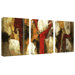 Abstract IX, Canvas Art by Lopez (Set of 3) - 19" x 14"