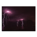 Lake Lightning by Kurt Shaffer, Canvas Art - 14" x 19"