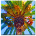 Palm Tree Looking Up by Amy Vangsgard, Canvas Art - 24" x 24"