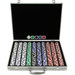 1000 Holdem Poker Chip Set with Aluminum Case