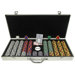 650 Tri-Color Suit Design Set with Aluminum Case