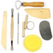 8 Piece Pottery and Clay Modeling Tool Sculpture Set