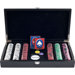 Tri-Color Triple Crown Chips in Las Vegas Sign Case