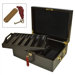 500 Poker Chip Capacity Mahogany Case