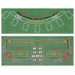 Blackjack and Craps Two Sided Layout