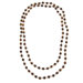 Tiger's Eye and FW Pearl 50" Necklace