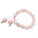 Rose Quartz Knotted Beaded Bracelet