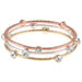 Tri-Color Crystal Bangle (Set of 3)