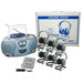 Basic Cassette / CD / AM FM Listening Center 6 Stations