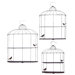 Bird Cage Decor Shelf (Set of 3)