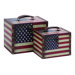 American Storage Box (Set of 2)