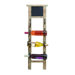 Chalkboard 4 Bottle Wall Mounted Wine Rack