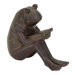 Reading Garden Frog Statue