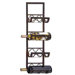 4 Bottle Wall Mounted Wine Rack