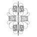 Metal Picture Frame Wall Decor