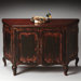 Artist's Originals Console Chest in Distressed Burnt Eggplant