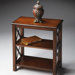 Plantation Bookcase in Distressed Cherry