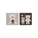 Baby Bear 2 Piece Canvas Wall Art