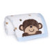Monkey Rockstar Embroidered Boa Blanket