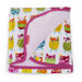 Owls Velour / Sherpa Blanket