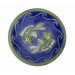 Blue Fish Birdbath