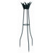 Spiked Gazing Globe Pedestal Stand