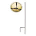 Crackle Birdbath with Stand