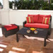 Cantina 3 Piece Deep Seating Group with Cushions