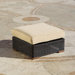 Resort Oversized Ottoman with Cushion