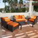 Tikka 6 Piece Deep Seating Group with Cushions