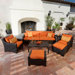 Tikka 8 Piece Deep Seating Group with Cushions