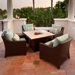 Bliss 5 Piece Deep Seating Group with Cushions