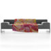 Jacqueline Maldonado Concentric Fleece Throw Blanket