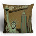 Anderson Design Group New York Throw Pillow