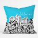 Bird Ave Polyester Los Angeles Indoor/Outdoor Throw Pillow