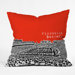 Bird Ave Wisconsin Badgers Throw Pillow