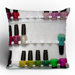 Bird Wanna Whistle Nail Polish Throw Pillow