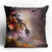 Iveta Abolina Purple Rain Throw Pillow