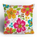 Khristian A Howell Kaui Blooms Throw Pillow