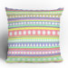 Romi Vega Pastel Pattern Throw Pillow