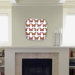 Bianca Green Butterflies Fly Modern Clock