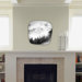 Bird Wanna Whistle White Mountain Modern Clock