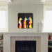 Clara Nilles Flaming Otters Custom Clock