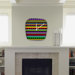 Romi Vega Heavy Pattern Modern Clock