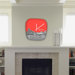 Bird Ave Miami Modern Clock
