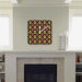 Jacqueline Maldonado Zig Zag Ikat Custom Clock