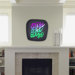 Wesley Bird Seize The Daze Modern Clock