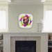 Wesley Bird True Sign Art Modern Clock