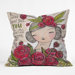 Cori Dantini Polyester Dear Sweet Girl Indoor/Outdoor Throw Pillow