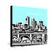 Bird Ave Minneapolis Gallery Wrapped Canvas